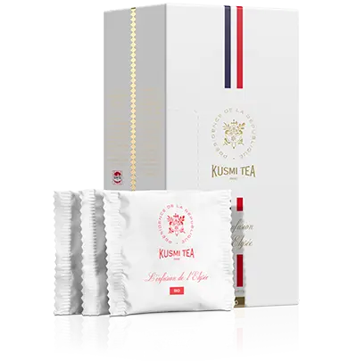 Kusmi Tea Porcovaný ovocný čaj L'infusion de l'Élysée Bio, 24 sáčků 21199A1170