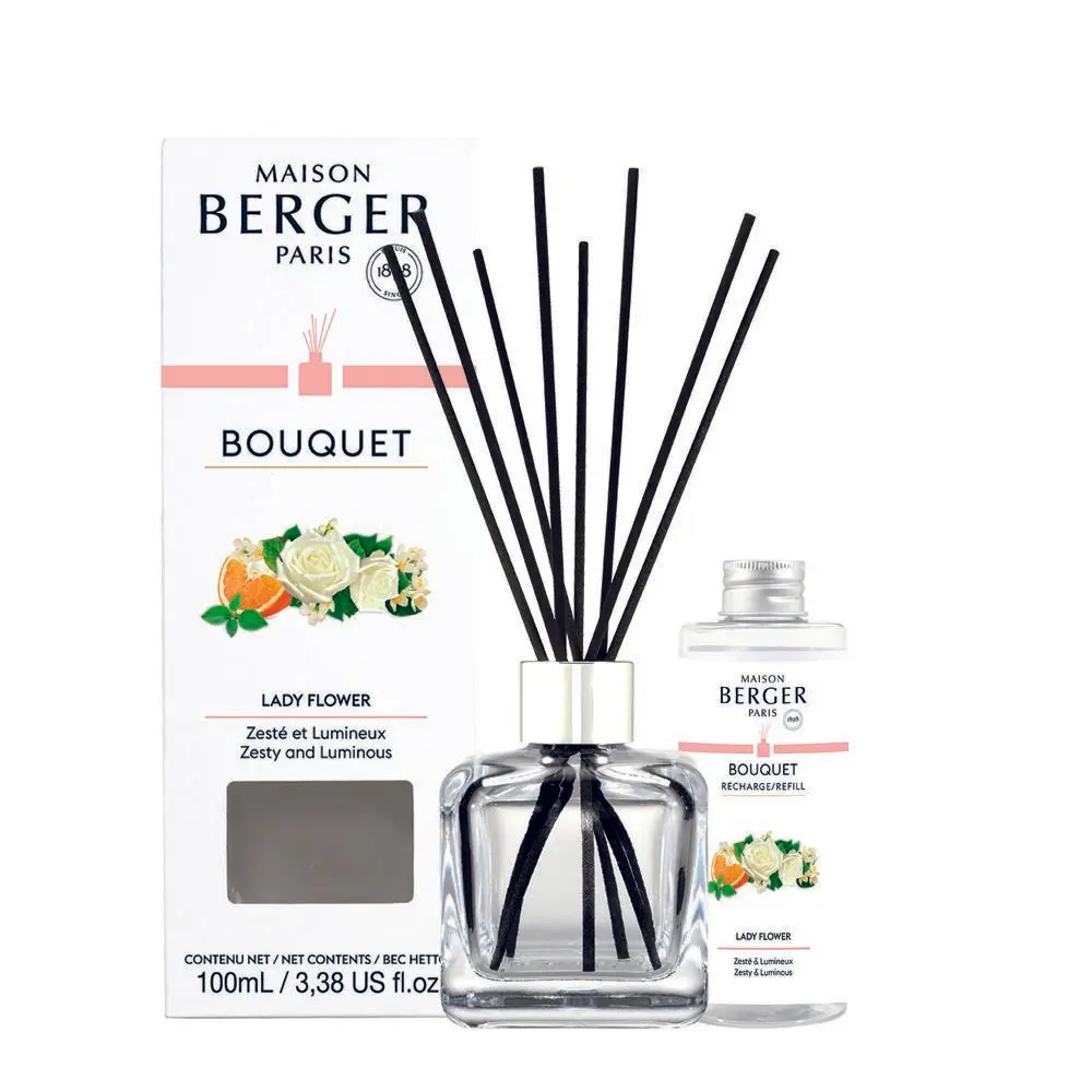 Maison Berger Paris Aroma difuzér Cube + náplň Lady Flower 100 ml 7843