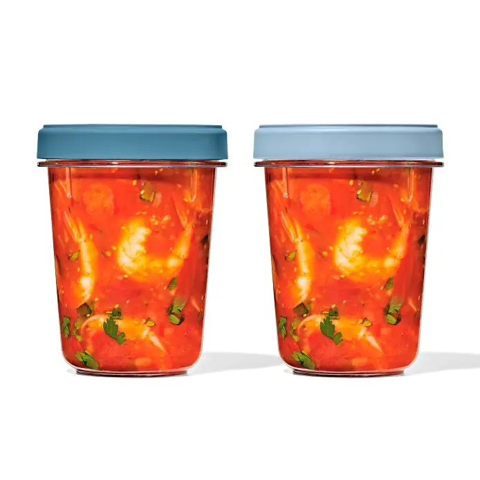OXO Sada stohovatelných dóz na potraviny Twist&Stack, 950 ml, 2 ks 11393600