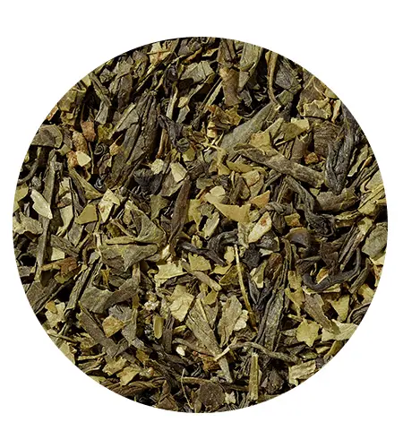 Kusmi Tea Sypaný zelený čaj s ženšenem pro lepší paměť Memory Ritual Bio, sáček 1 kg 21297A1010
