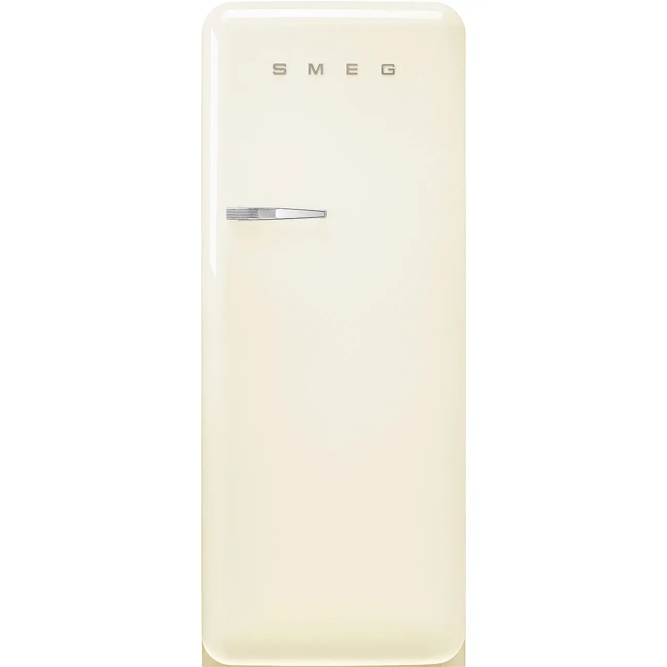 Smeg Chladnička s integrovaným mrazákem 50's Retro Styl, 244l/26l ot. pravé, FAB28, krémová FAB28RCR6