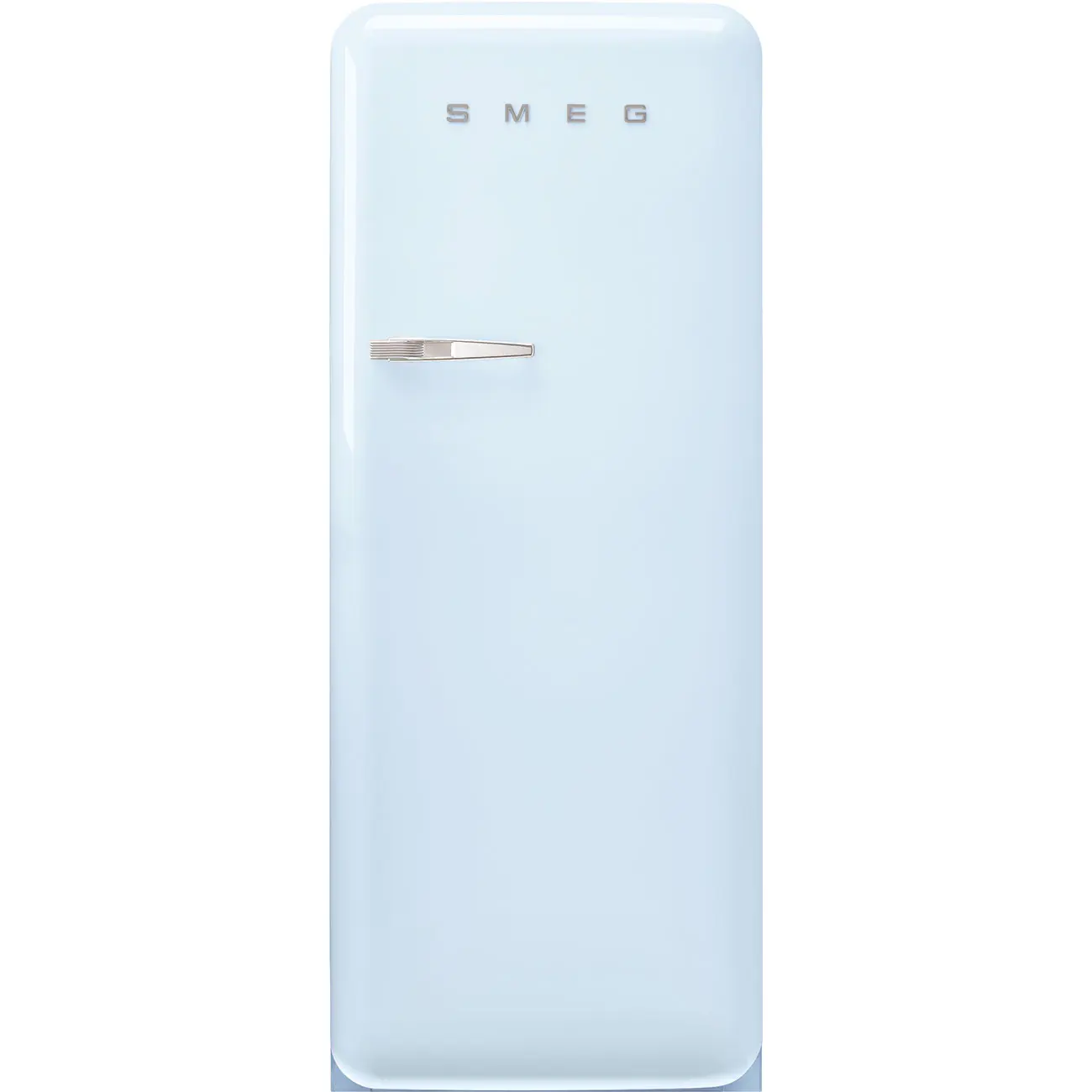 Smeg SMEG 50's RS chladnička s mrazícím boxem 244l/26l otv.pravé 153x60 cm pastelově modrá FAB28RPB6