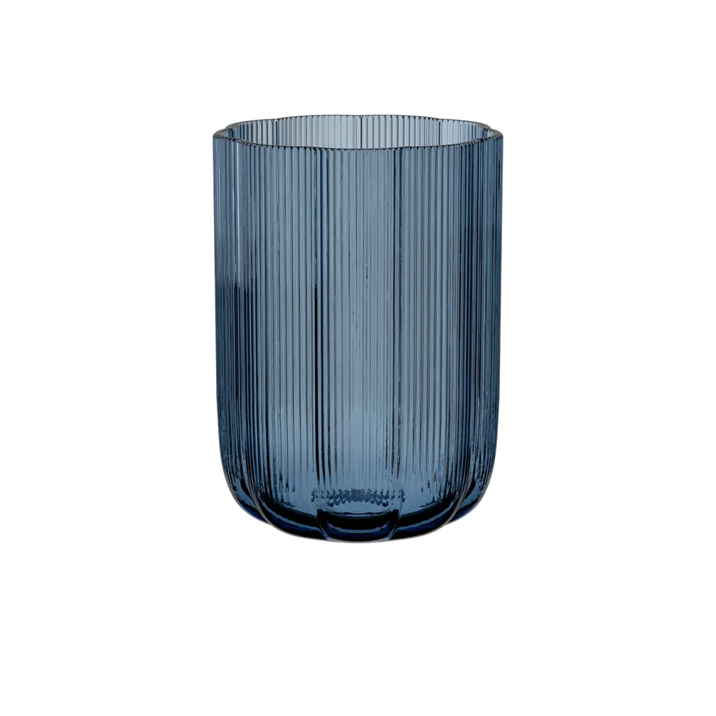 Villeroy & Boch Skleněná váza Fleur, 22,5 cm, modrá 11-7338-0949