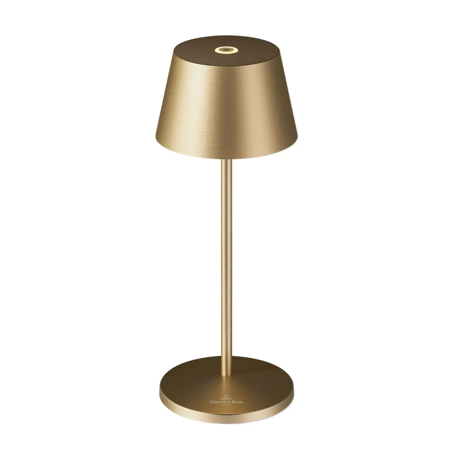 Villeroy & Boch Nabíjecí LED lampička do exteriéru / interiéru Seoul Micro, 20 cm, brushed gold 97247