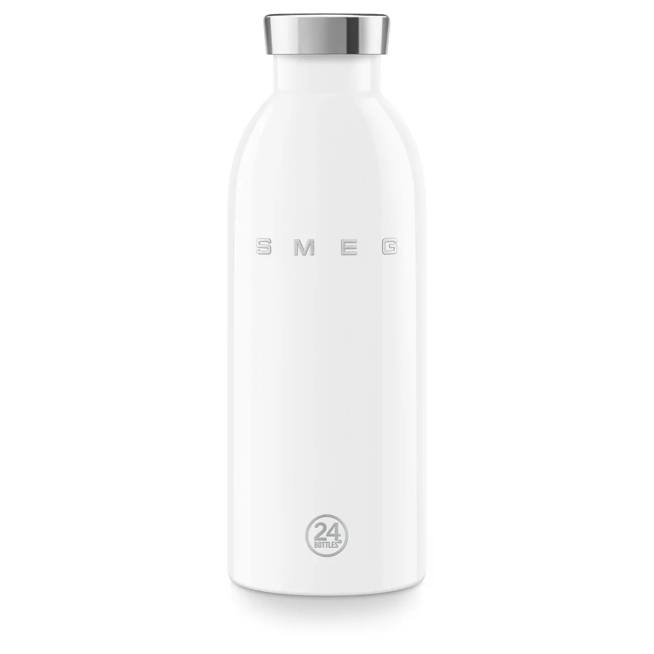 Smeg TERMO Láhev SMEG x 24BOTTLES Clima, WBF01, 500ml, 500ml, bílá WBF01WH