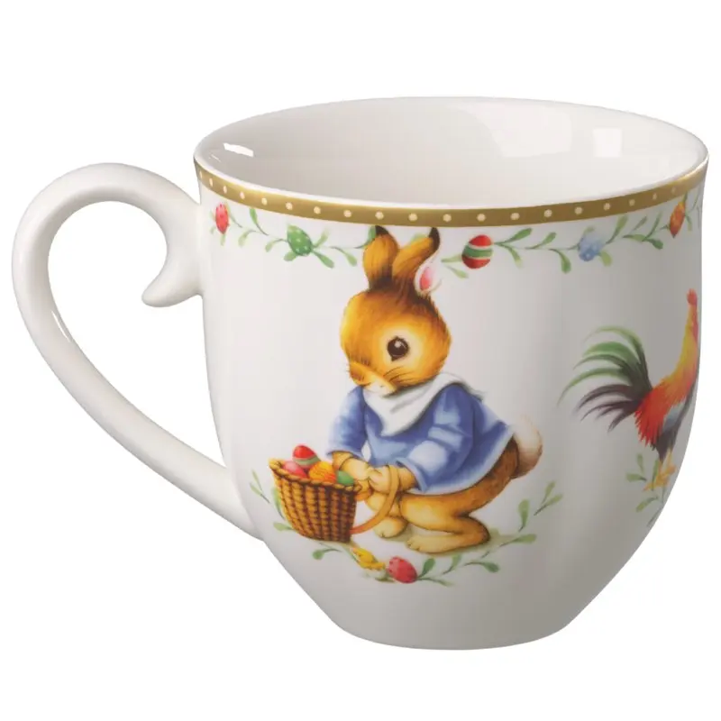 Villeroy & Boch Hrnek Annual Easter Edition 2026, zajíčci Paul a Max, 390 ml 14-8627-4868