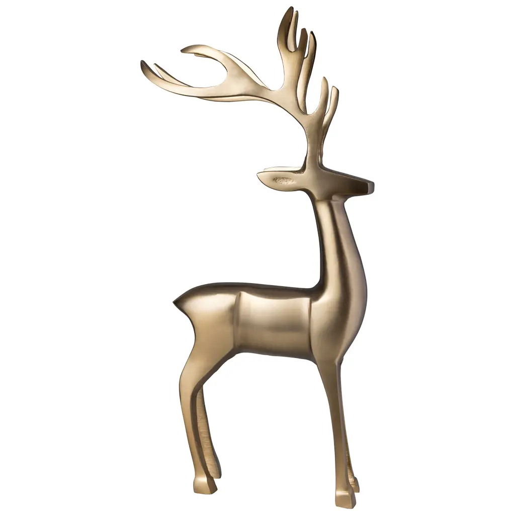 Villeroy & Boch Zlatý dekorativní jelen Christmas Chic, 44 cm 14-8677-7425