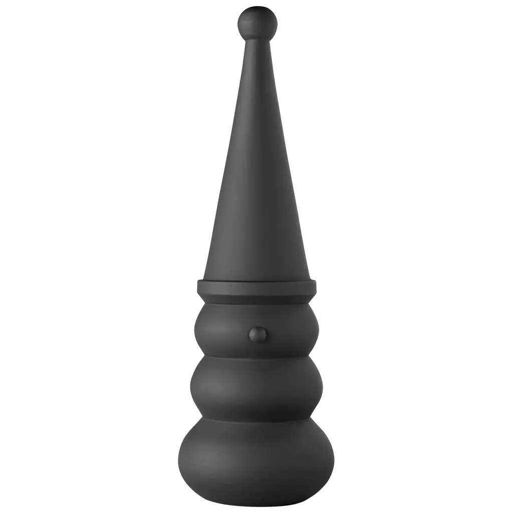 Villeroy & Boch Černý dekorativní sněhulák Christmas Chic, 25,5 cm 14-8677-7427