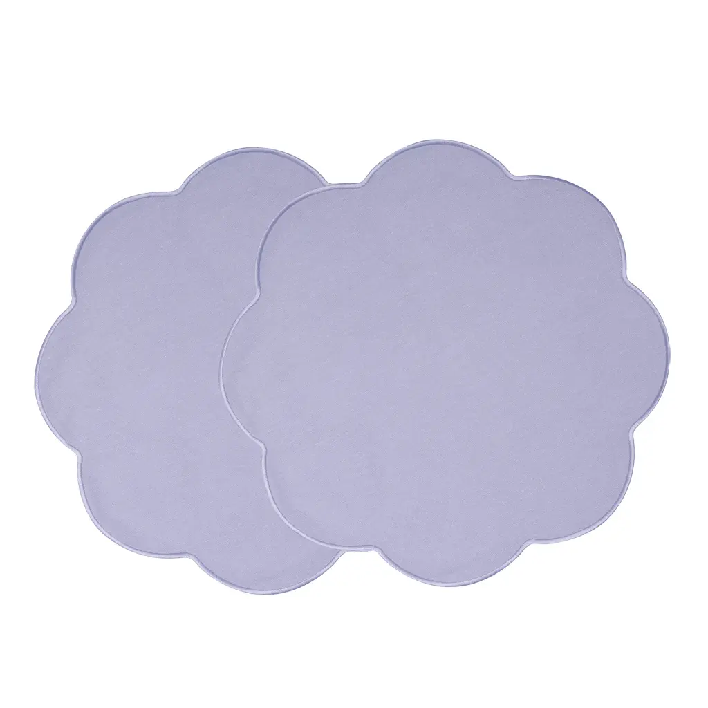 Villeroy & Boch Látkové ubrousky ve tvaru květu Fleur Bleu, Ø 40 cm, 2 ks 10-1721-6095