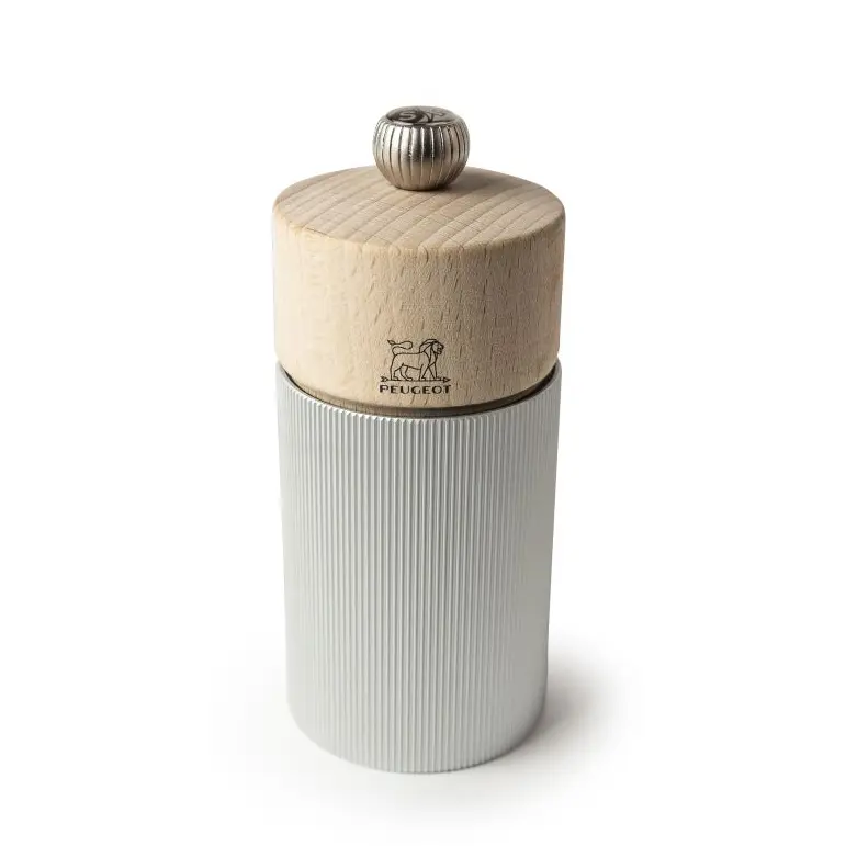 Peugeot Mlýnek na sůl Line Zirlion, 12 cm, dřevo / hliník 3989900
