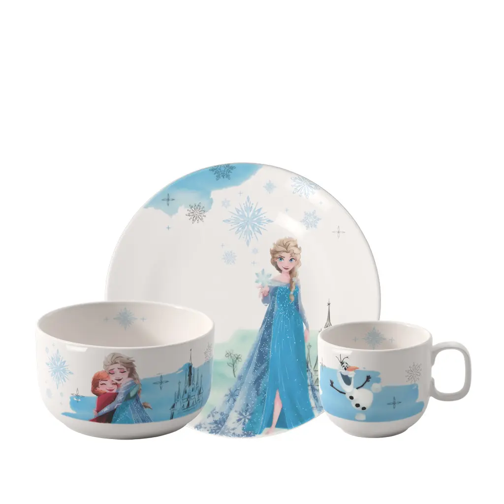 Villeroy & Boch Sada dětského porcelánu Disney Frozen, 3 ks 14-8680-8427