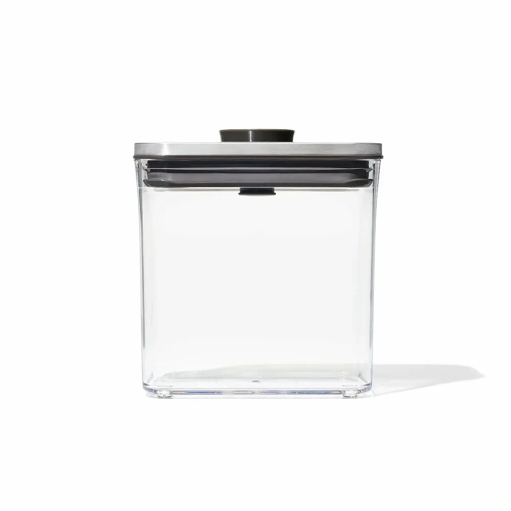 OXO Dóza na potraviny Steel POP s nerezovým víkem, obdélník, 1,6 l 3118800