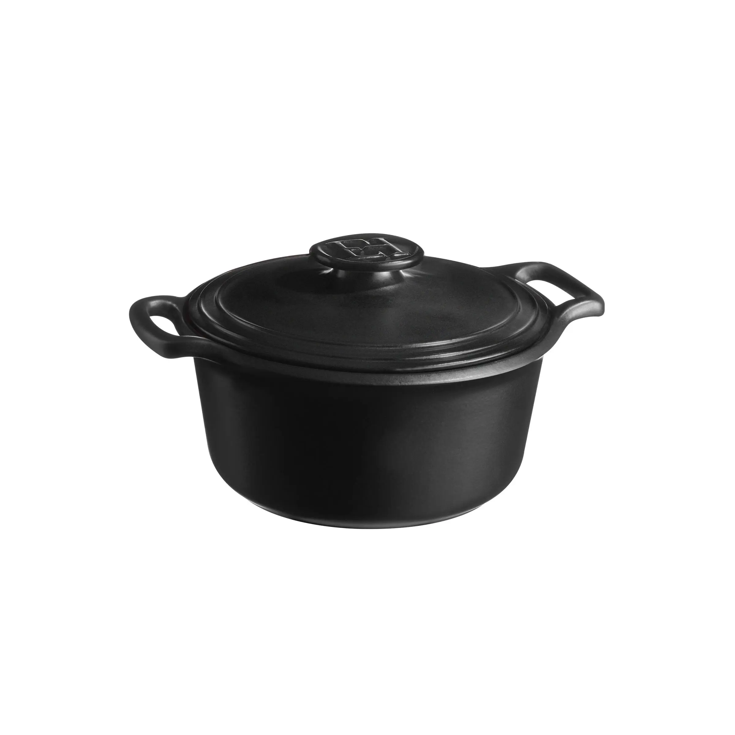 Emile Henry Odlehčený keramický kastrol na indukci s poklicí Sublime+, Ø 22 cm / 3,0 l,