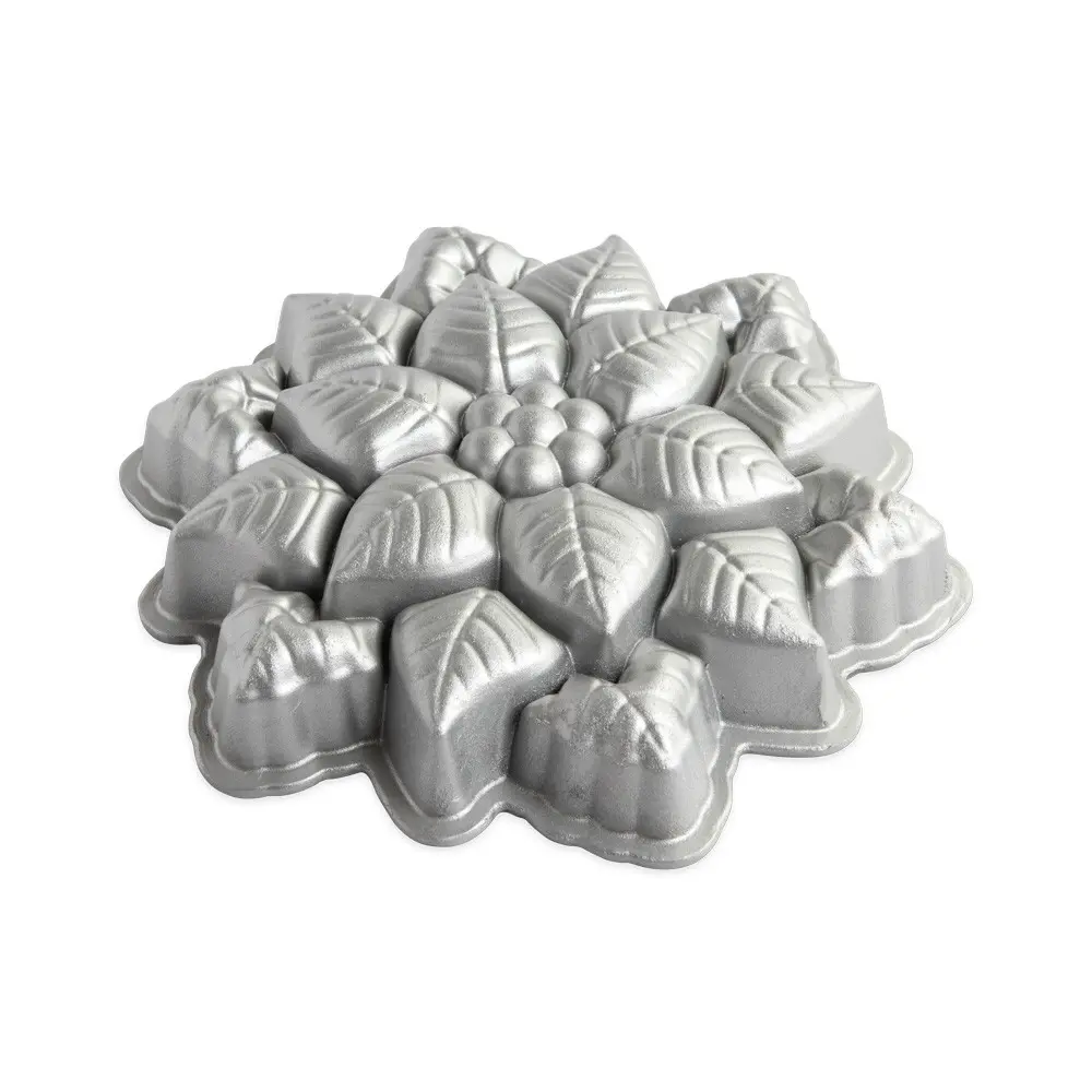 Nordic Ware Forma na bábovku Vánoční hvězda, 1,4 l, stříbrná 97348