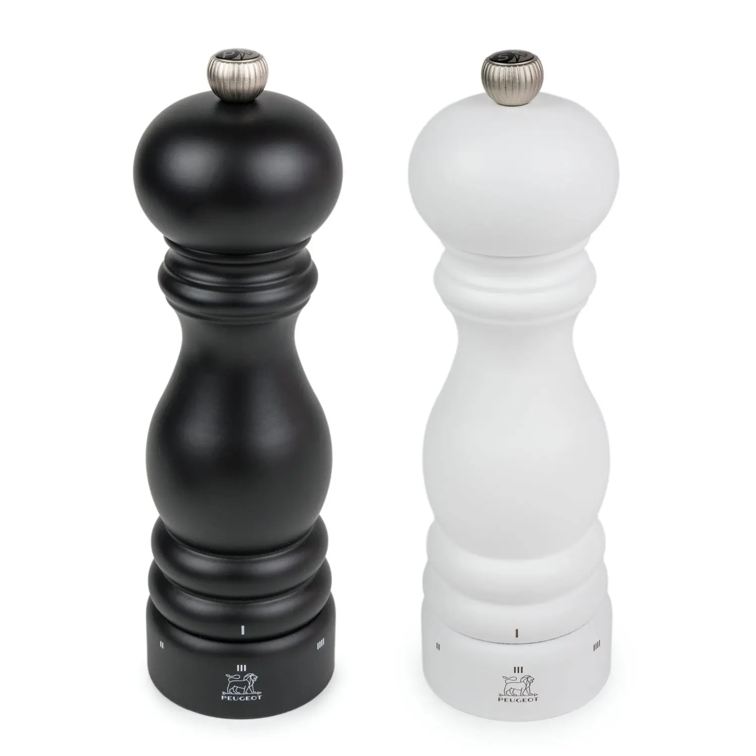 Peugeot Set mlýnků na pepř a sůl Paris Zirlion u'Select, 20 cm, černá/bílá 52492