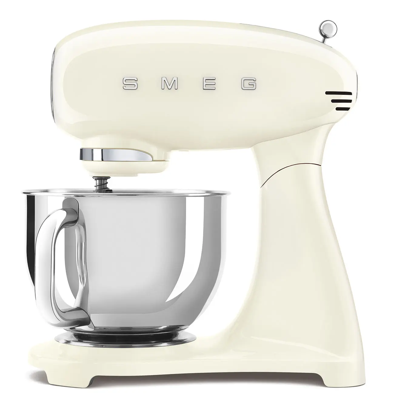 Smeg SMEG 50's Retro Style kuchyňský robot s nerezovou mísou 4,8l, SMF05, 1000W,