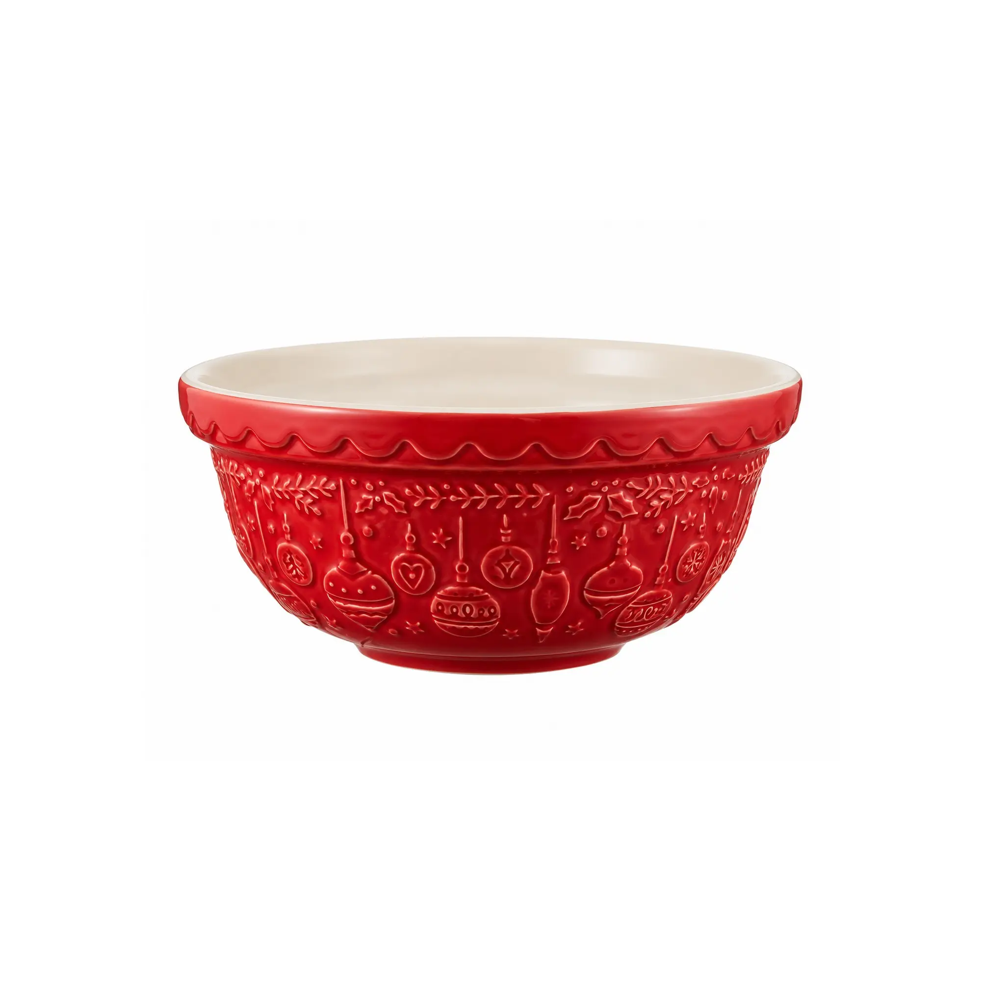 Mason Cash Mísa na těsto Christmas, Ø 21 cm / 1,1 l, červená 00218.644