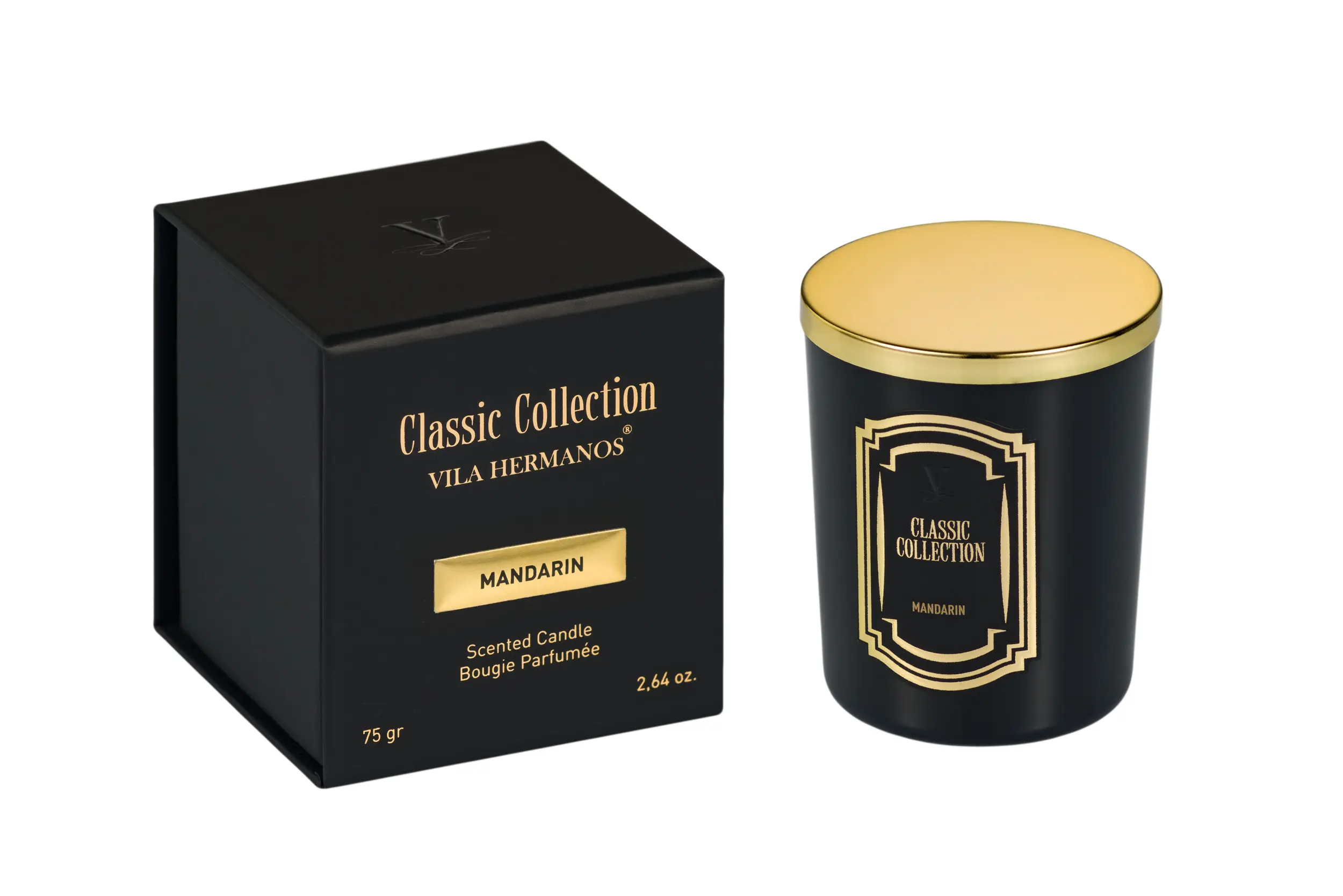 Vila Hermanos Vonná svíčka Classic Collection, Mandarinka, 75 g 901000003
