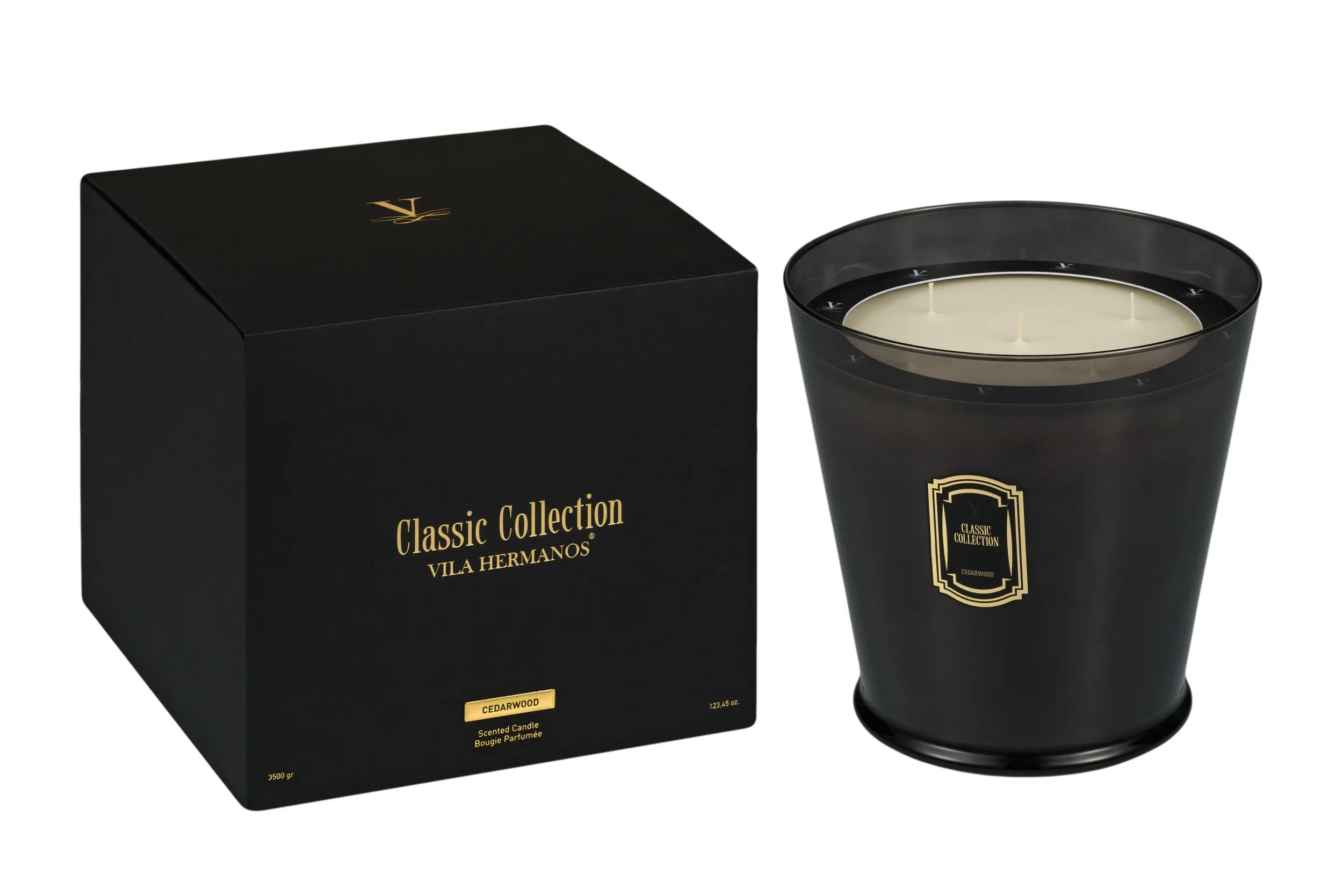 Vila Hermanos Vonná svíčka Classic Collection, Cedrové dřevo, 3,5 kg 901000059