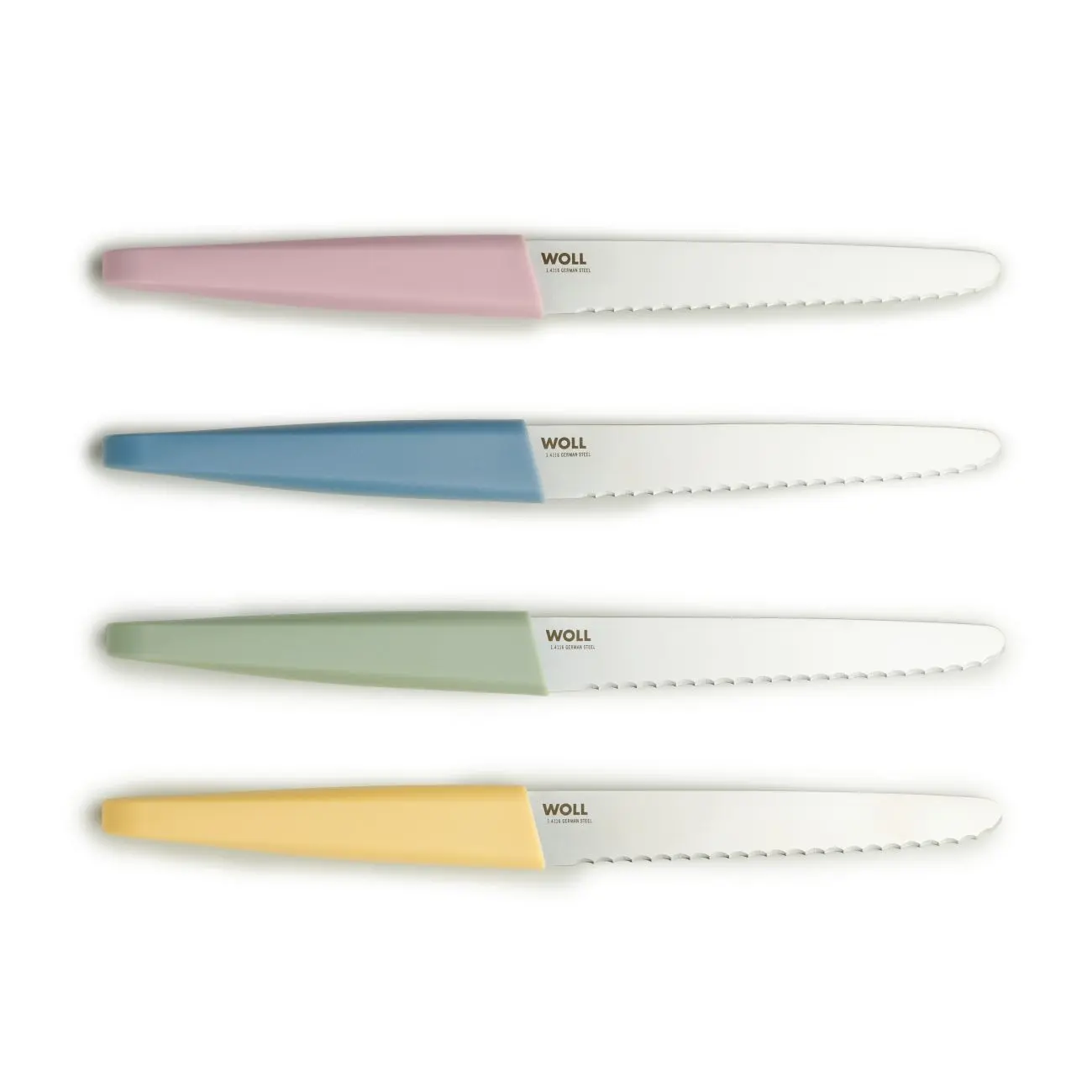 Woll Sada 4 ks snídaňových nožů, multikolor 887411 F2 00 (GS90PK-SET)