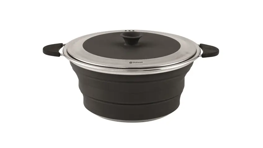 Hrnec s poklicí Outwell Collaps 2.5L Midnight Black