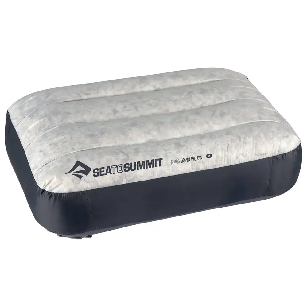 Polštář Aeros Down Pillow Large Grey (barva šedá)