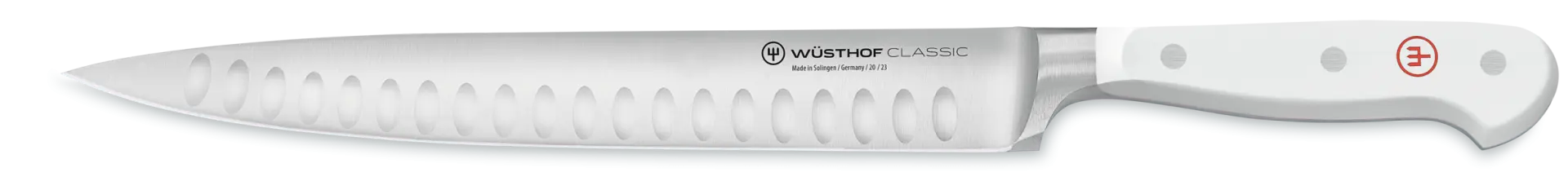 Nůž na šunku Wüsthof Classic White 23 cm