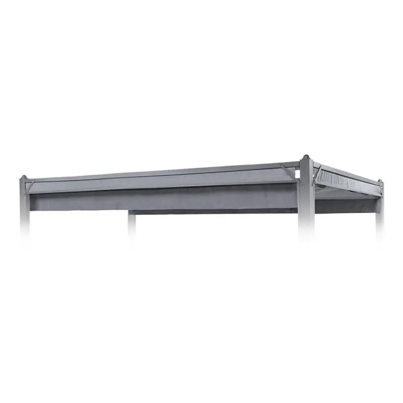 Blumfeldt Pantheon Cortina, náhradní střecha, 3x4m, polyester, 180g / m², šedá