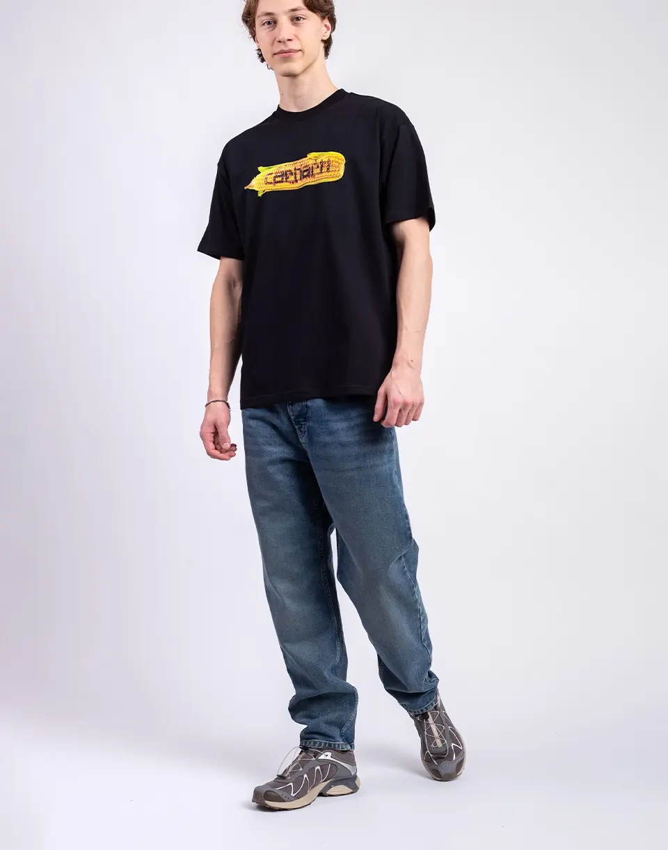 Carhartt WIP Newel Pant Blue dark used was