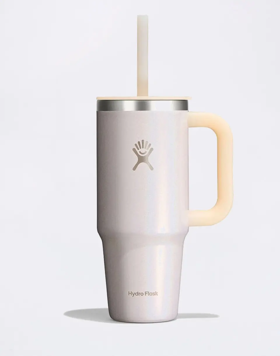 Hydro Flask Travel Tumbler 24 oz (710 ml) Glimmer Cream