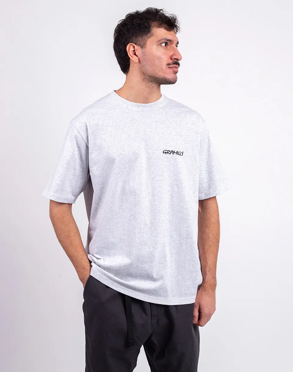 Tričko Gramicci Ice Axe Tee HEATHER ASH