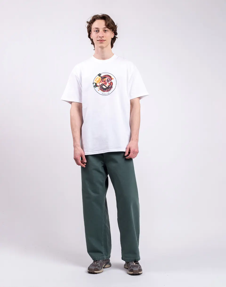 Carhartt WIP Brandon Pant Velvet Green stone dyed
