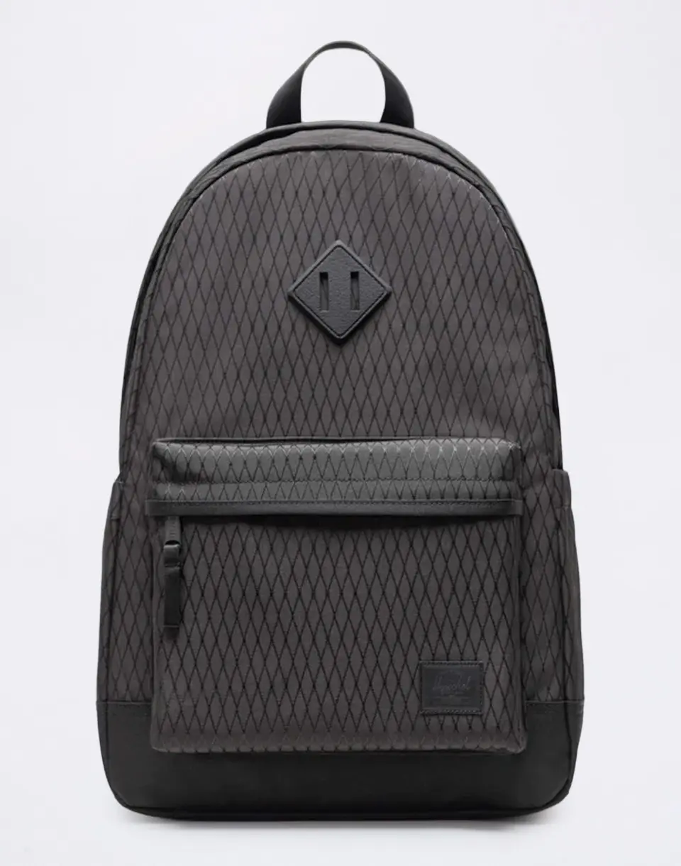 Batoh Herschel Supply Heritage Backpack Black Diamond/Black