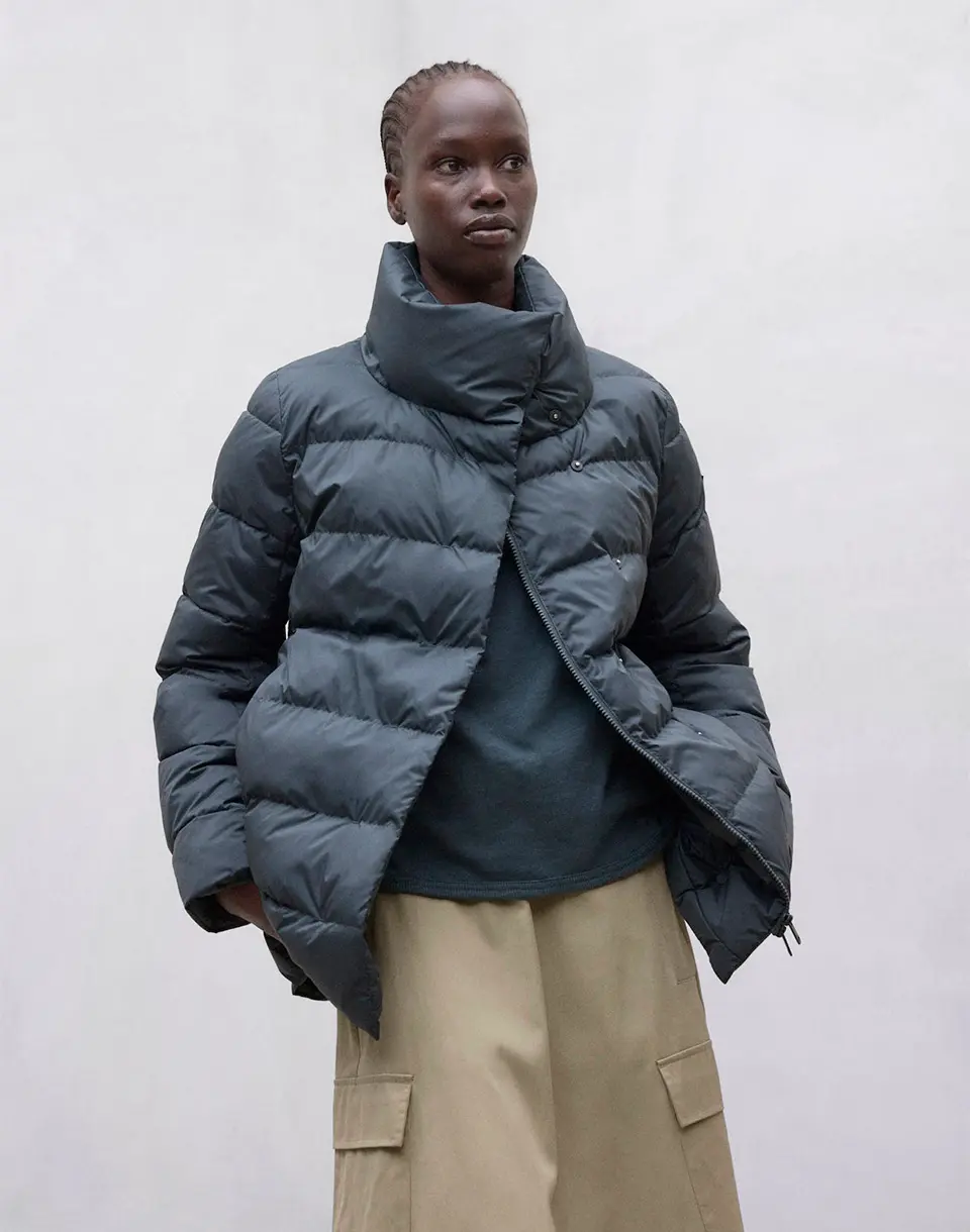 ECOALF New Moore Jacket Woman Dark Khaki
