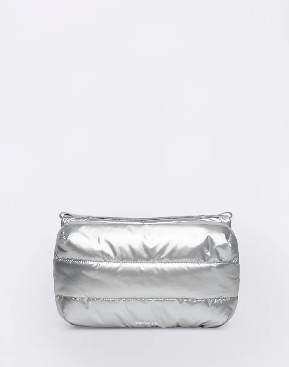Topologie Bottle Sacoche Large Chrome Space Coated