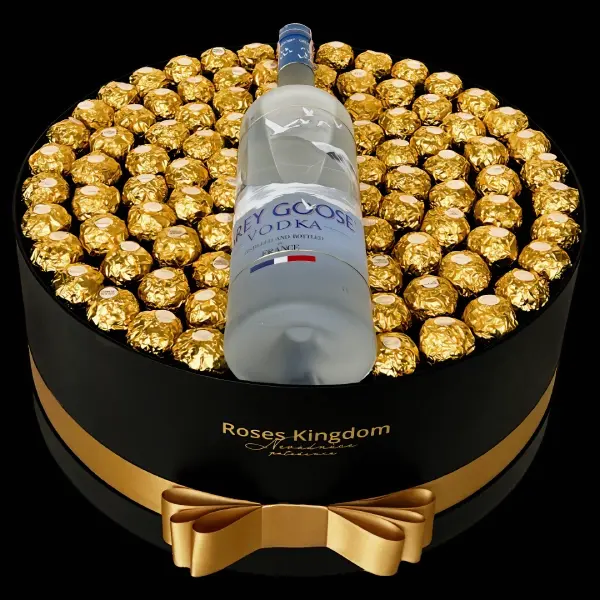 Dárkový box pro muže Grand Mozart Grey Goose