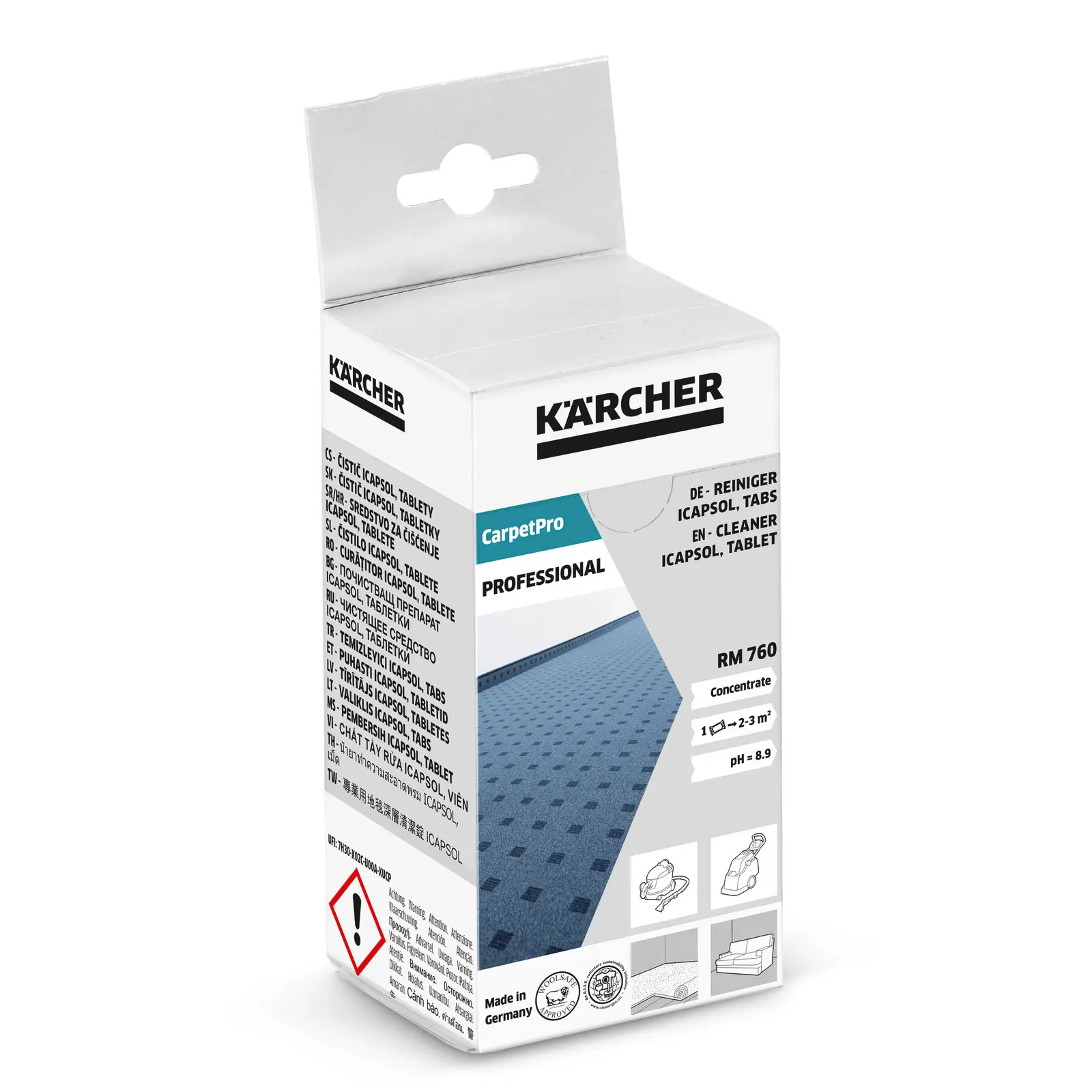 Kärcher CarpetPro čistič koberců RM 760 Tablety