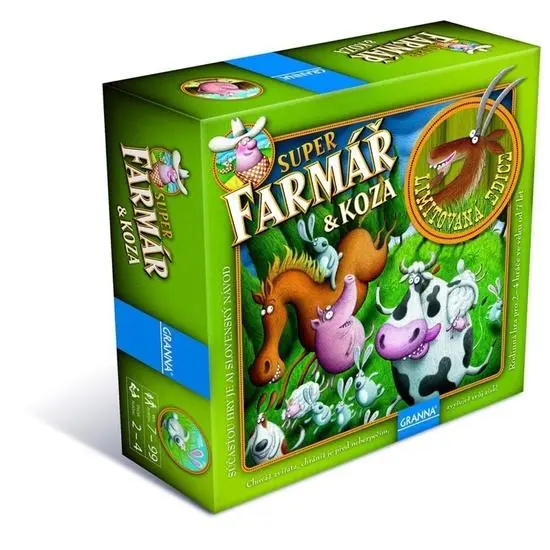 Granna Superfarmář & Koza - strategická dětská hra