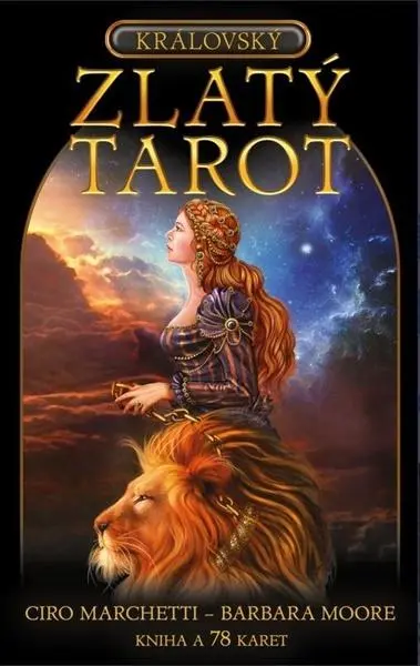 Královský Zlatý tarot (Kniha a 78 karet) - Barbara Moore, Ciro Marchetti (ilustrátor) - kniha z kategorie Veštenie z kariet