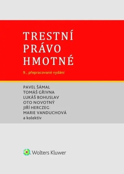 Trestní právo hmotné - Pavel Šámal