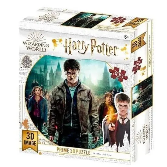 PRIME 3D Puzzle Harry Potter: Harry, Herminona & Ron 3D XL 300 dílků