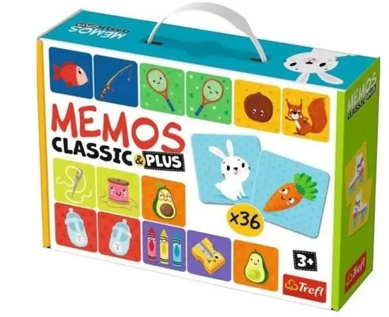 Pexeso Classic&Plus Logic 3v1 - hra z kategorie Karty, pexeso