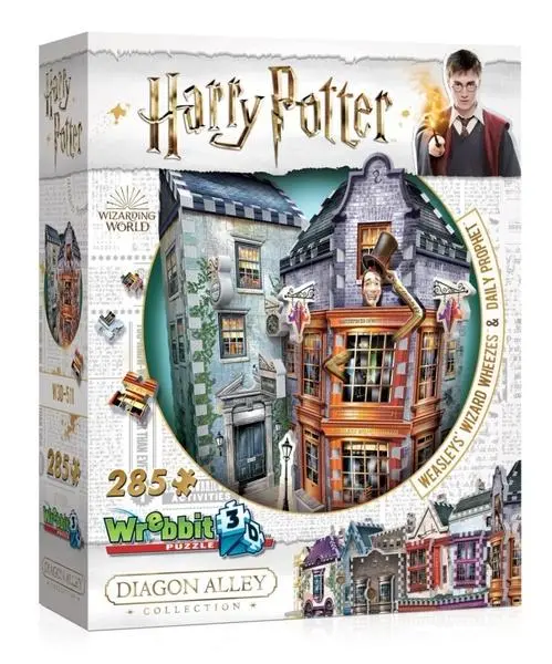 Distrineo Harry Potter 3D puzzle - Weasleyova výmysly a vynálezy