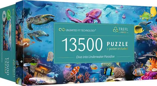 Puzzle UFT Ponoření do podmořského ráje - puzzle z kategorie Ostatné