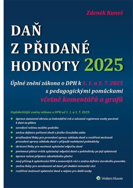 Daň z přidané hodnoty 2025 | KUNEŠ, Zdeněk
