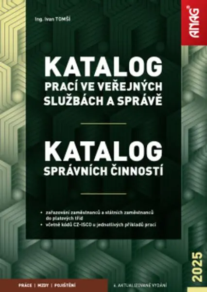 Katalog prací ve veřejných službách a správě / Katalog správních činností 2025 - Ivan Tomší