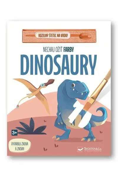 Nechaj ožiť farby Dinosaury