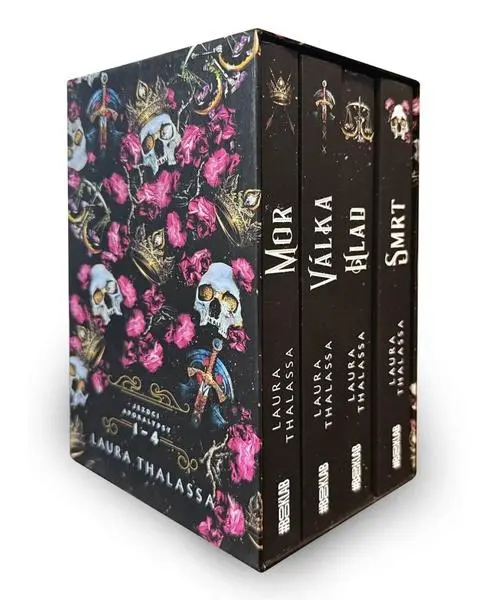 Jezdci apokalypsy 1–4 (box) (kompletní série: Mor, Válka, Hlad, Smrt) - Laura Thalassa