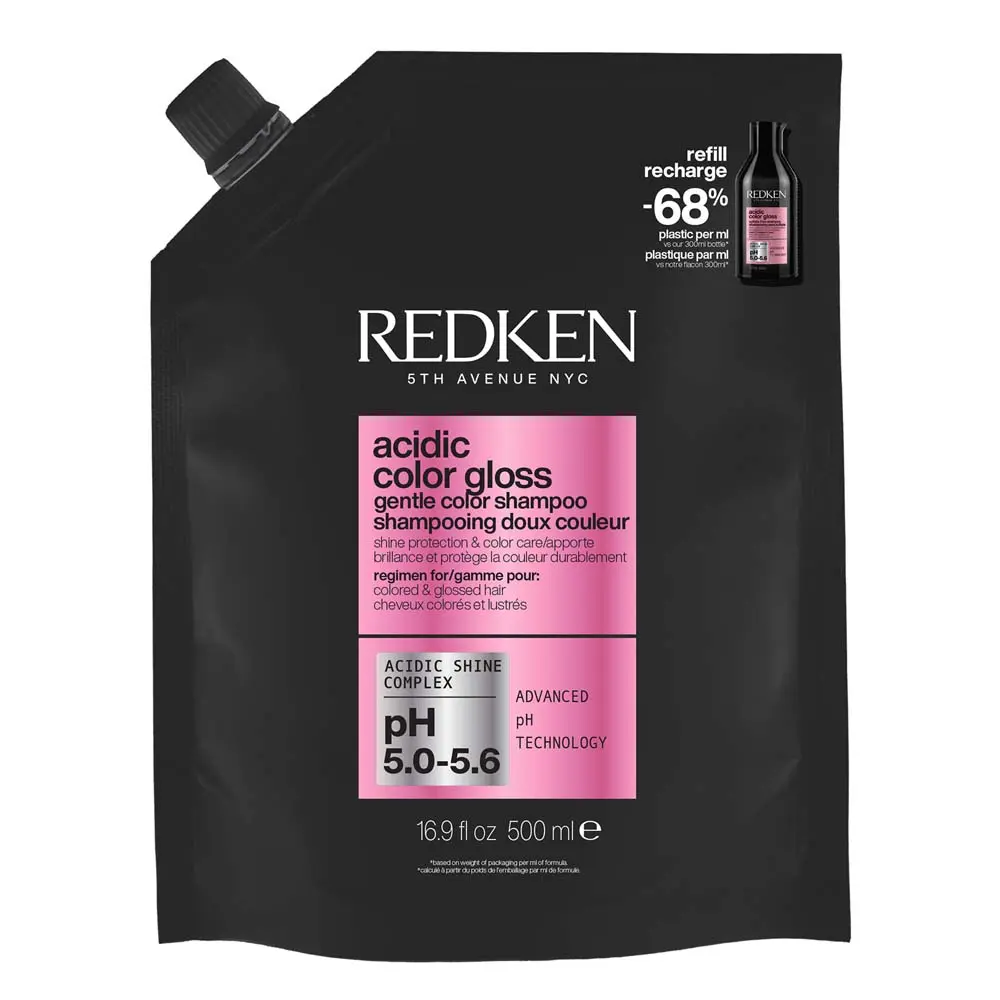 Redken Acidic Color Gloss – šampon pro barvené vlasy s dlouhotrvajícím leskem (náplň) 500 ml