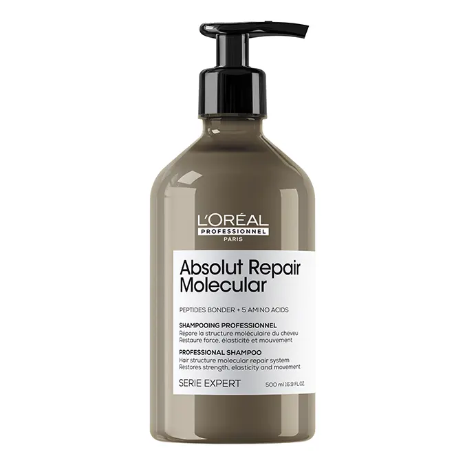 L'Oréal Professionnel Absolut Repair Molecular shampoo 500 ml – šampon pro poškozené vlasy